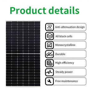 <span class=keywords><strong>Panneau</strong></span> <span class=keywords><strong>solaire</strong></span> monocristallin PERC 50W haute efficacité – Module PV – Approvisionnement direct usine – OEM ODM – Solution complète de stockage d'énergie - Product Image 5