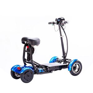 Patinete eléctrico plegable <span class=keywords><strong>para</strong></span> personas con <span class=keywords><strong>movilidad</strong></span> <span class=keywords><strong>reducida</strong></span>, <span class=keywords><strong>Scooter</strong></span> de 4 ruedas de viaje - Product Image 5