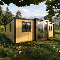 40FT Prefab Expandable Modern Container House Quick Assembly with 3 4 Bedrooms for Tiny Home Ray-Zen