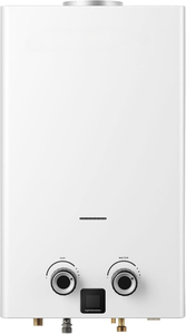 Scaldabagno Istantaneo a <span class=keywords><strong>Gas</strong></span> Naturale 11L/Min - Basso NOx, 20mbar, Display LED, Caldaia Istantanea a Metano Bianca per Uso Domestico - Product Image 1