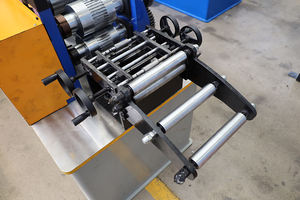 מכונת עיצוב גלילים לדלתות תריס גלילה מגולוונות, מכונת עיצוב גלילים לדלתות מוסך תריס גלילה - Product Image 3