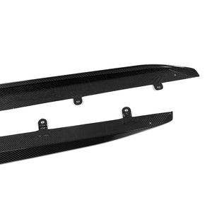 Faldas laterales de parachoques trasero estilo SQ de fibra de carbono seco <span class=keywords><strong>M8</strong></span> faldas laterales de parachoques trasero para <span class=keywords><strong>BMW</strong></span> 8 Series G16 <span class=keywords><strong>M8</strong></span> F93 4 puertas 2020-IN - Product Image 3