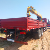 Chine xugong 6X4 14ton dongfeng camion à benne palfinger monté grue camion manipulateur sur camion