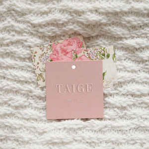 Etichetta Adesiva Personalizzata di Alta Qualità Rosa Effetto Guscio d'Uovo Impermeabile con Rivestimento UV per Abbigliamento Femminile e Bambini Cartellino Prezzo - Product Image 2