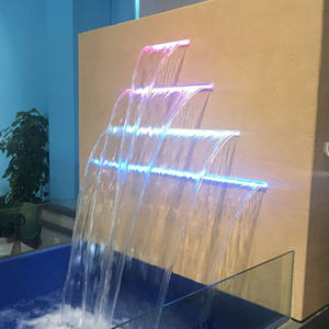 Cascade murale en acrylique pour piscine et spa, effet <span class=keywords><strong>lame</strong></span> <span class=keywords><strong>d</strong></span>'<span class=keywords><strong>eau</strong></span> - Product Image 2