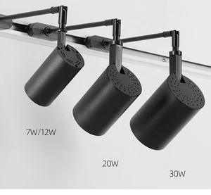 7W12W18W Luz de riel LED lineal COB montada en superficie para Rail Spotlight <span class=keywords><strong>Galler</strong></span> YRetail Museum Accesorios de iluminación - Product Image 2