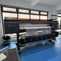 Mesin Cetak Sublimasi Format Besar ENJET 1.9m, Printer Transfer Termal untuk Kain Polyester