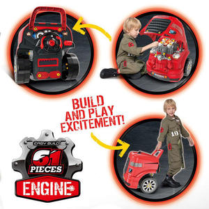 Atelier de réparation de moteurs pour enfants de haute qualité, voiture électrique RC, démontage de la tête du moteur, jouet maître avec lumière et musique - Product Image 6