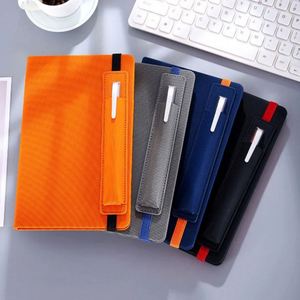 Custom School Students Office Promotional Pu Leather <b>Note</b> <b>Book</b> Notebook With Pen in Gift Box - Product Image 1