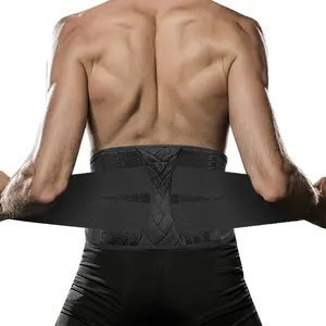 Verstelbare Custom Sport Gym Onderrug Lumbale Taille Ondersteuning Body Shaper Afslanken Belt Taille Trimmer Trainer