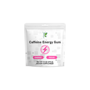 Chewing-gum énergétique à la caféine, base de dextrose, pour stimuler la concentration et rester énergisé – Nouvelle formule très demandée - Product Image 1