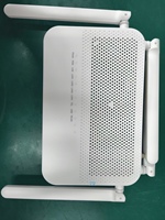 HS8346X6-C Módem de Acceso Óptico Doméstico por Fibra Gigabit para Internet ONT con Soporte de Voz 4GE+1TEL+1USB, WiFi 6 Dual de 2.4GHz y 5GHz, GPON ONU