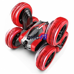 Coche de Derrape a Control Remoto de 4 Canales con Rotación de 360 Grados, Volteo y Brazo Giratorio de Seis Ruedas, Acrobacias, Cable USB Incluido, Listo para Usar - Product Image 4