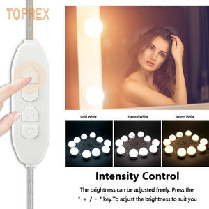 현대 스타일 할리우드 화장대 거울 조명 LED 글로브 전구 10 디밍이 가능한 흰색 전구 저렴한 배송으로 신제품 아이디어 - Product Image 4