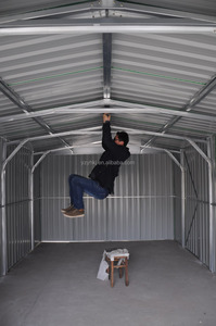 G1119-H215-ER/HR 11x19 pi facile assemblent le <span class=keywords><strong>garage</strong></span> en métal de garages de voiture de structure <span class=keywords><strong>métallique</strong></span> de <span class=keywords><strong>garage</strong></span> de voiture pour se garer - Product Image 5