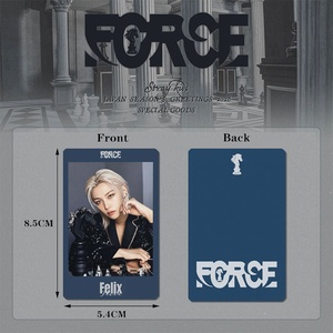 <span class=keywords><strong>การ์ด</strong></span>พิเศษ KPOP Stray Kids FORCE 2026 Japan Season's Greetings ชุด 8 ใบ/เซ็ต โปสการ์ด ฮยอนจิน เฟลิกซ์ ลีโน่ โฟโต้การ์ด <span class=keywords><strong>การ์ด</strong></span>งานอีเว้นท์ - Product Image 3