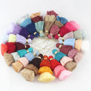 电子魔术时尚七彩三层珠宝手工流苏工艺涤纶流苏迷你流苏DIY项目 - Product Image 4