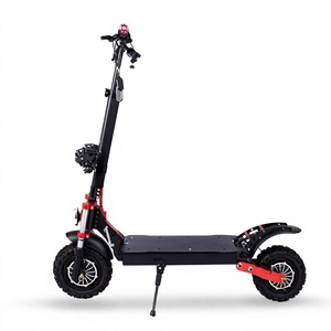 Trottinette pliable à deux roues pour l'exportation, 11 pouces, 1200W, double moteur, capacité 200kg, batterie lithium, autonomie 35km, conception à double moteur - Product Image 1