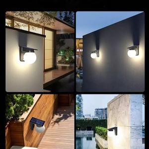 Lampe solaire LED RGB extérieure en forme de globe, indice de protection IP65, blanc chaud, pour patio, jardin, villa, paysage, batterie, étanche, jardins - Product Image 4