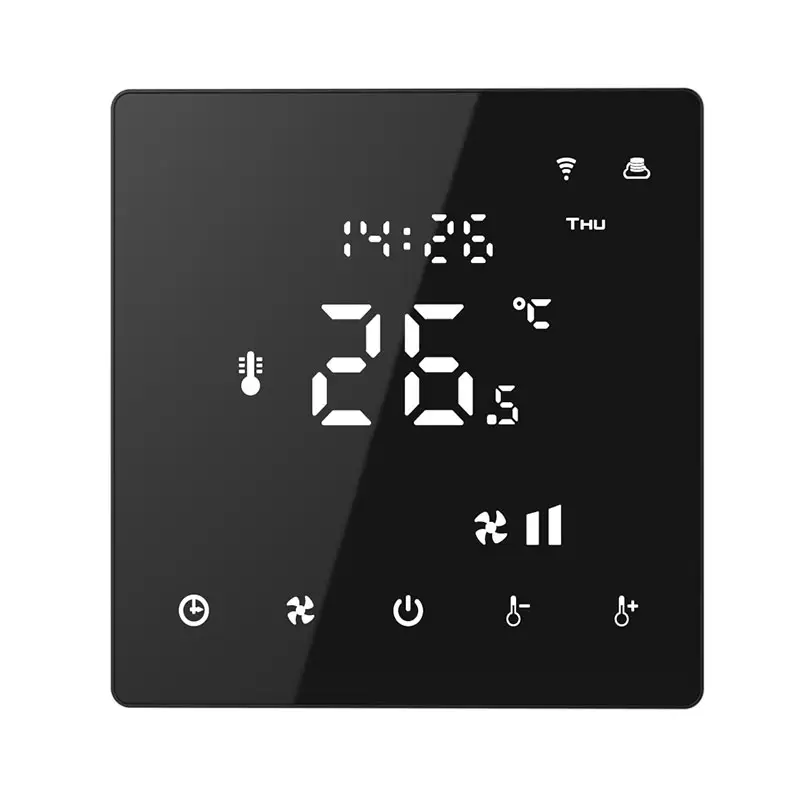 Digital Tuya Smart Home Air Conditioner Control Thermostat HY608 Heating Room Programmable Thermostat