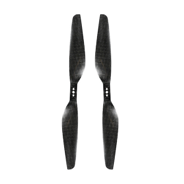 TMOTOR Carbon Fiber Propeller 1240 12 Inch Two Holes Customizable Screw Specifications for Drone RC Airplane Quadcopter