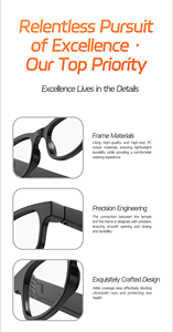 Gafas Inteligentes con Asistente de Voz, Llamadas Manos Libres, Reproducción de Música, Control Remoto de Cámara, Lentes Dobles Intercambiables, 2026, IA - Product Image 5