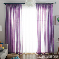 Rideau de gaze stores doux Rideaux de rêve Rideaux de balcon en tissu de mousseline