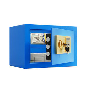 Coffre-fort électronique ignifuge coloré pour bureau à domicile, dépôt numérique d'argent, serrure électronique, coffre-fort de chambre d'hôtel - Product Image 1