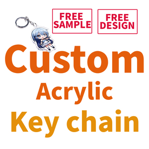 Porte-clés personnalisé <span class=keywords><strong>en</strong></span> plastique transparent Porte-clés <span class=keywords><strong>en</strong></span> acrylique Porte-clés porte-bonheur Logo Cartoon Glitter Figure Stand <span class=keywords><strong>Anime</strong></span> Acrylique Personnalise Porte-clés - Product Image 4