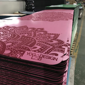 مخصص اليوغا تصميم مختبر إنفينيتي 5 مللي متر سميكة ماندالا نمط بو سجادة يوغا مطاطية الطبيعي - Product Image 4