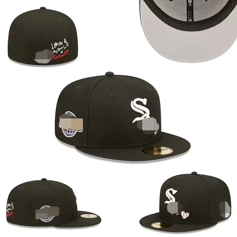 מותאם אישית 3d רקמת צד תיקון מצויד כובעי gorras שטוח ברים אמריקאי בייסבול snapback מצויד כובעי עבור צוות