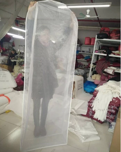 Yarn Fabric Luxury <strong>Breathable</strong> Transparent Long Dance Dress Wedding Gown <strong>Garment</strong> Cover <strong>Bag</strong> Wholesales - Product Image 3