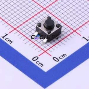 UK-B0206-G3.8-250 Tactile Switch SMD-4P,4.5x4.5mm Switch Single Pole Single Throw Round Button 2.5N Vertical Mount - Product Image 1