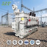 JZP Qualité Réseau 630MVA 110kV Triphasé Immergé Huile Transformateur Puissance Pour Poste Transmission