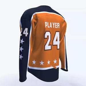 Maillot de hockey sur glace pour hommes, matériau durable, best-seller, taille adulte, maillot de hockey sur glace pour l'entraînement, prix bas, maillot de hockey sur glace - Product Image 5