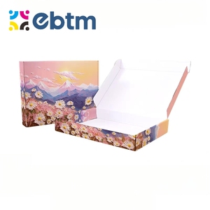 Biểu Tượng Tùy Chỉnh In Phân Hủy Sinh Học Có Thể Tái Chế Kraft Sóng Có Thể Gập Lại Các Tông Bưu Phẩm Hộp Bốn Màu In Ấn Cho Vận Chuyển - Product Image 5