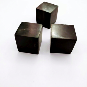 Bloque Cuadrado de Cuerno de Búfalo Negro Pulido Ecológico, Tamaño Personalizado, Calidad Natural, Arte Artesanal Folclórico, Estilo Romántico, Regalo Empresarial - Product Image 1