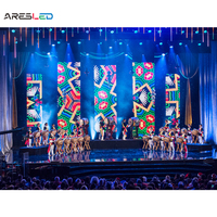 Pantalla LED para Escenario de Iglesia, Precio de Pantalla LED Modular para Pared, Pantalla LED de Alquiler P3.91, 250*250mm