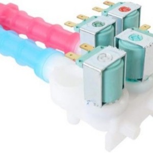 Válvula de Entrada de Agua Endurance Pro 134637810 110 V, Pieza de Repuesto Duradera de Plástico para Lavadora Frigidaire - Product Image 1