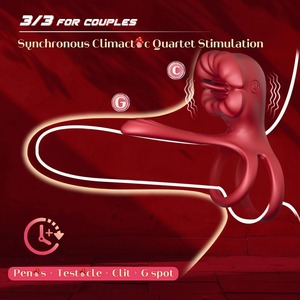 Anillo Vibrador para Pene con Control Remoto por Aplicación, 10 Vibraciones, Estimulador de Punto G y Clítoris, Juguete Sexual para Parejas Adultas, para Hombres - Product Image 5