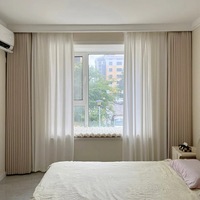 Voilages en Gros pour la Maison : Rideaux Verticaux Modernes de Luxe pour le Salon, Voilages sur Mesure