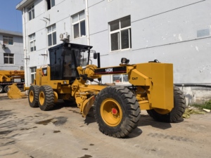 รถเกรดเดอร์ Caterpillar CAT140H รุ่นดั้งเดิมสำหรับงานปรับระดับพื้นที่และก่อสร้างถนน สภาพดี 140K/140H เหมาะสำหรับงานนี้ - Product Image 3