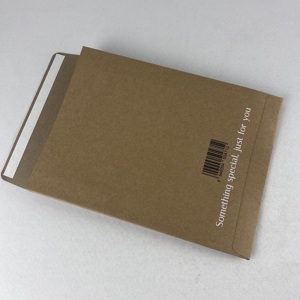 Bolsa de correo marrón personalizada, embalaje expandible de fondo plano, bolsas de correo, bolsas de ropa, embalaje para envío, transporte de correo - Product Image 6