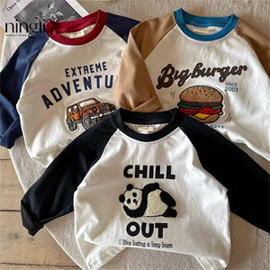 Felpa Autunnale per Bambini, Pullover in Cotone per Ragazzi, Abbigliamento per Bambini - Product Image 1