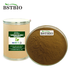 Bstbio cấp thực phẩm flavonoid 24% lactones 6% <span class=keywords><strong>Ginkgo</strong></span> Biloba lá chiết xuất bột - Product Image 3
