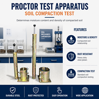 Aparato de Prueba Proctor Resistente a la Corrosión para Pruebas de Densidad y Humedad en Suelos Compactados