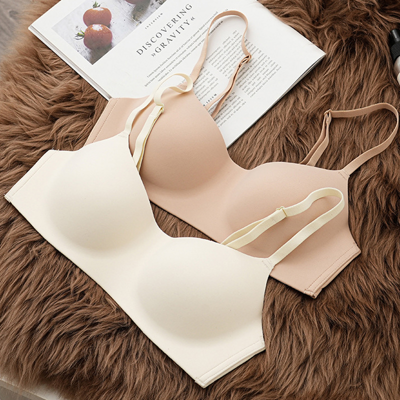 High Quality Seamless Bra Wireless Brassieres Soft Women's Underwear Adjusted-straps Push up Women Bra