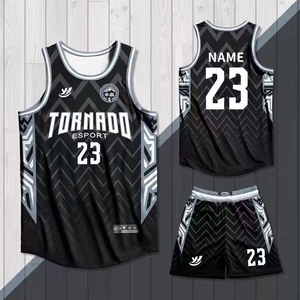 Nhà máy OEM bán trực tiếp, thiết kế độc đáo, đồng phục tập luyện bóng rổ tùy chỉnh, giao hàng nhanh, tính năng thoáng khí - Product Image 2