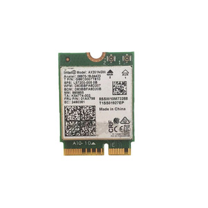 Carte Wi-Fi 6 AX201 M.2 Key E CNVio 2, double bande 3000 Mbps, sans fil, Bluetooth 5.0, 2,4 GHz/5 GHz, 802.11ac/ax AX201NGW - Product Image 1