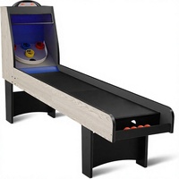 Table de jeu d'arcade GRGM GT23015 8 Roll Score 4 balles |   Machine à balles classique avec marqueur électronique LED, son et jeu de balles automatique